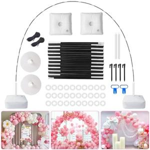 Amazon.com: Balloon Arch Kit, 7.4ft Balloon Arch Stand Frame with Base: for Wedding Baby Shower Birthday Party Decorations : Everything Else