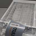 REALINN Under Sink Organizer, Pull Out Cabinet Organizer 2 Tier Slide Out Sink Shelf Cabinet Storage Shelves, Storage for Kitchen Bathroom, White, 2 Pack