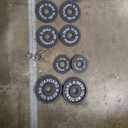 Aurorafy Cast Iron Olympic 2 Inch Weight Plate and Standard 1 Inch Weight Plate for Weightlifting and Strength Training, Multiple Weights