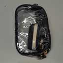 BS-VOG Clear Crossbody Bag Stadium Approved, Clear Purses for Women, Small Stadium Bag for Events Concerts Sports Fans (A14)
