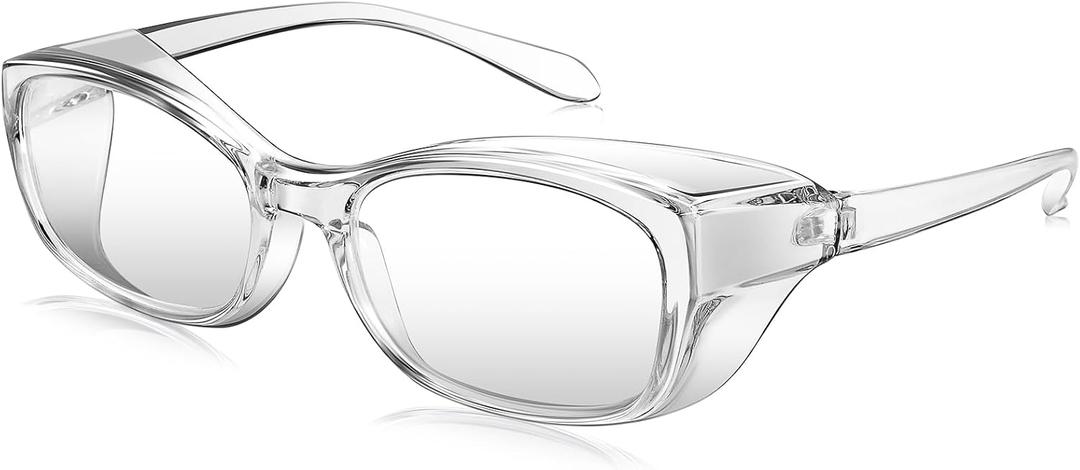 Dollger Safety Glasses With Progressive Reading Lens and Blue Light Eye Protection Safety Goggles 1.75