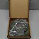 Fudios Lighted Christmas Pine Garland 6FT 48 Warm White LED Battery Operated with Timer for Mantle Fireplace Holiday Winter Decoration Indoor Outdoor Use