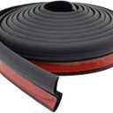 AUTOXBERT 4M/13ft Z Shape Car Window Door Rubber Seal Strip Edge Trim Guards Hollow Weatherstrip for Car Window Door Engine Cover