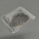 Outus 58 Pack Metal Curtain Hooks Pin On Drapery Hooks 1.2 x 1 Inch for Window,Door,Shower Curtain(Oil-Rubbed Bronze)