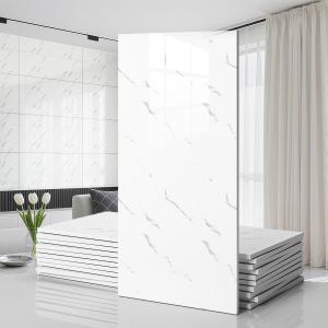 10 PCS Marble Peel and Stick Wall Panels, PVC Self Adhesive Backsplash Tile, 23.6"x11.8" Thick Waterproof Wall Sticker for Bathroom, Kitchen, Living Room, Style4