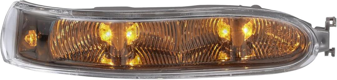 uxcell Car LED No.A2308200821 Right Side Rear View Mirror Turn Signal Amber Light Indicator for Mercedes-Benz CLK320 CLK350 CLK500 CLK550 CLK55 CLK63 SL500