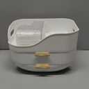 Makeup Organizer with Drawers,Skincare Organizer for Vanity,Storage Box with Handle,Large Cosmetic Display case for Dresser, Bathroom Countertop (White)