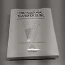 Transfer Sling, Upgraded with Metal Buckle, 6 Reinforced Straps with Hand Grips, Lift & Standing Aid for Caregivers, Elderly & Disabled, Transfer Belt for Home Use (Blue, Large)