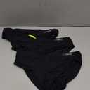 Men's Athletic Swim Briefs Compression Fit Quick Dry Training Swimsuit with Drawstring for Swimming and Racing Black XL