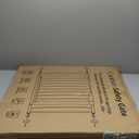 Cumbor 29.7-40.6" Baby Gate for Stairs, Mom's Choice Awards Winner-Dog Gate for Doorways, Pressure Mounted Auto-Close Pet Gates for Dogs Indoor, Safety Child Gate with Easy Walk Thru Door, White