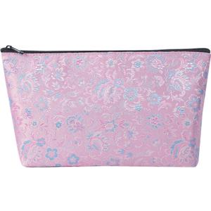 TIASUSAN American Mahjong Game Empty Bag - Pink Mahjong Tiles Bag (13x7 Inches,Only Case)