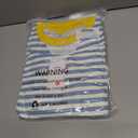 Women Striped Oversized Sweatshirt Long Sleeve Crewneck Hoodies Shirts 2024 Fall Pullover Top Trendy Preppy Clothes (L)