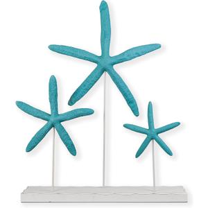 SAILINGSTORY Starfish Decor Coastal Beach Decorations for Home Beach Bathroom Decor Nautical Ocean Dcor Small