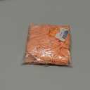 50 Pcs Gingham Ribbon Bows 2.5 Inch Buffalo Plaid Premade Twist Tie Bows for Gift Wrapping, Wedding, Baby Shower, Birthday Party, Party Decorations, DIY Craft (Orange White)