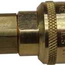 Coilhose Pneumatics 150A 1/4-Inch Body Size, Coilflow Automatic Industrial Interchange Coupler, 1/4-Inch NPT, Female