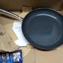 Blue Diamond Cookware Hard Anodized Ceramic Nonstick, 10" and 12" Frying Pan Skillet Set, PFAS-Free, Dishwasher Safe, Oven Safe, Grey