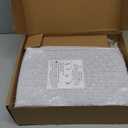 Veken Wide Brushed Nickel Rain Shower Head with Handheld, High Pressure Rainfall Showerhead Combo with Arm for Bathroom Accessories, Home Decor, Detachable Dual Shower with Multi Modes Handheld Spray (11.8 Inch(Standard))