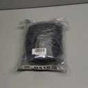 VGbeaty Adult Men Short Curly Black Rocker Wig With Mustache California Halloween Cosplay Anime Costume Wig