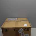 Lush Decor Reyna Ruffle Comforter Set - 3 Piece Full/Queen Size Ruffle Comforter Set - Elegance for Bedroom - Full/Queen, Pure White