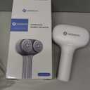 VASSON Fabric Shaver, Electric Lint Remover, Rechargeable Lint Shaver, Sweater Shavers to Remove Pilling, Large Fuzz Remover for Clothes Couch Furniture (Greyish White)