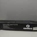 Premium Rubber Jigsaw Puzzle Mat, Roll Up, Saver Pad 46 x 26 Portable Up to 1500 Pieces with Non-Slip Rubber Bottom and Smooth Polyester Top + Storage Bag, 6 Colorful Trays, Rolling Tube