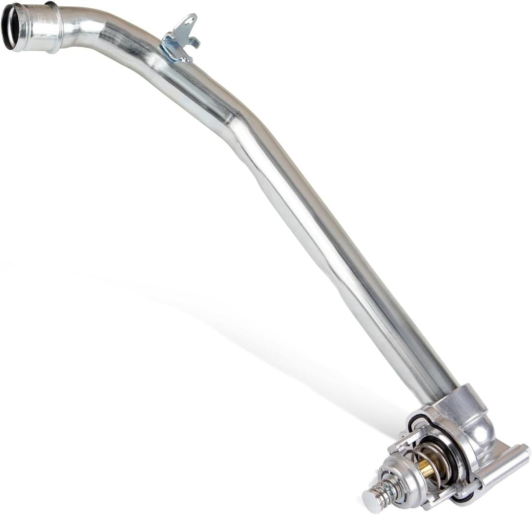 MITZONE Coolant Thermostat Housing Assembly compatible with 2017-2023 Buick Cadillac Chevy GMC Vehicles - LaCrosse Regal XT5 XT6 Blazer Acadia 3.6L Replace