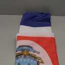 Anley Rip-Proof Double Sided 3-Ply Costa Rica Flag 3x5 Foot - Vivid Color, Canvas Header and Wrinkle Resistant - The Strongest, Longest Lasting the Republic of Costa Rica Flags 3X5 Ft