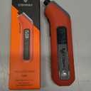 ETENWOLF T300 Digital Tire Pressure Gauge 3-200 PSI, Industrial Tire Gauge Calibrated to ANSI B40.7 Grade 2A(Plus-Minus 0.5%), Replaceable AAA Batteries (Vivid Orange)