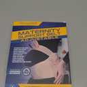 ChongErfei Maternity Belt, Pregnancy 3 in 1 Support Belt for Back/Pelvic/Hip Pain, Maternity Band Belly Support for Pregnancy Belly Support Band (M: Fit Ab 35.5"-47.3", Beige)