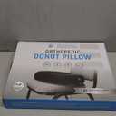 PT ENDORSED Donut Pillow for Tailbone Pain Relief, Hemorrhoid Pillow for Sitting, Donut Seat Cushion Post Surgery, Lifting Cushions for Postpartum Pregnancy, Coccyx, Bed Sore Cushion Butt Pillows (Medium - 17.5" x 14" x 2.75")