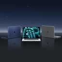 2 x Fintie Case for MacBook Air 15 Inch A3448 A3241 A3114 A2941 (2023 2024 2025 2026), [100% Corresponds to Official Colour] Slim Matte Case for MacBook Air 15.3" with M2 M3 M4 M5 Chip (Frost Midnight)