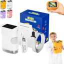 Peekscope, 1000x Handheld Digital Microscope for Kids, 1000x 4k Pocket Portable 2.4" Screen Microscopes Toys, Portable Stem Science Lab Toy, Mini Portable Microscopes, Science Edu Microscope (White)