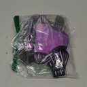 PoyPet No Pull Dog Harness, No Choke Front Clip Reflective Dog Vest with Soft Padded Vertical Handle, 3 Leash Attachments for Dogs (Purple,M)