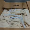 VANSOFY Extra Large Reclining Sectional Couch Covers, Washable 5-Piece Sofa Covers for L Shape Sectional Sofa Corner Seater, Thick, Soft Sofa Slipcovers (5 Seat Recliner Cover, Cream)