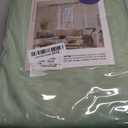 MIULEE Velvet Curtains 108 inches - Luxury Blackout Curtains for Bedroom Living Room Thermal Insulated Super Soft Window Drapes Rod Pocket & Back Tab, Sage Green, W52 x L108 inches, 2 Panels