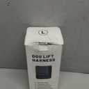 LOOBANI Portable Dog Sling for Back Legs, Hip Support Harness to Help Lift Rear for Canine Aid Old K9 Cruciate Ligament Rehabilitation, L