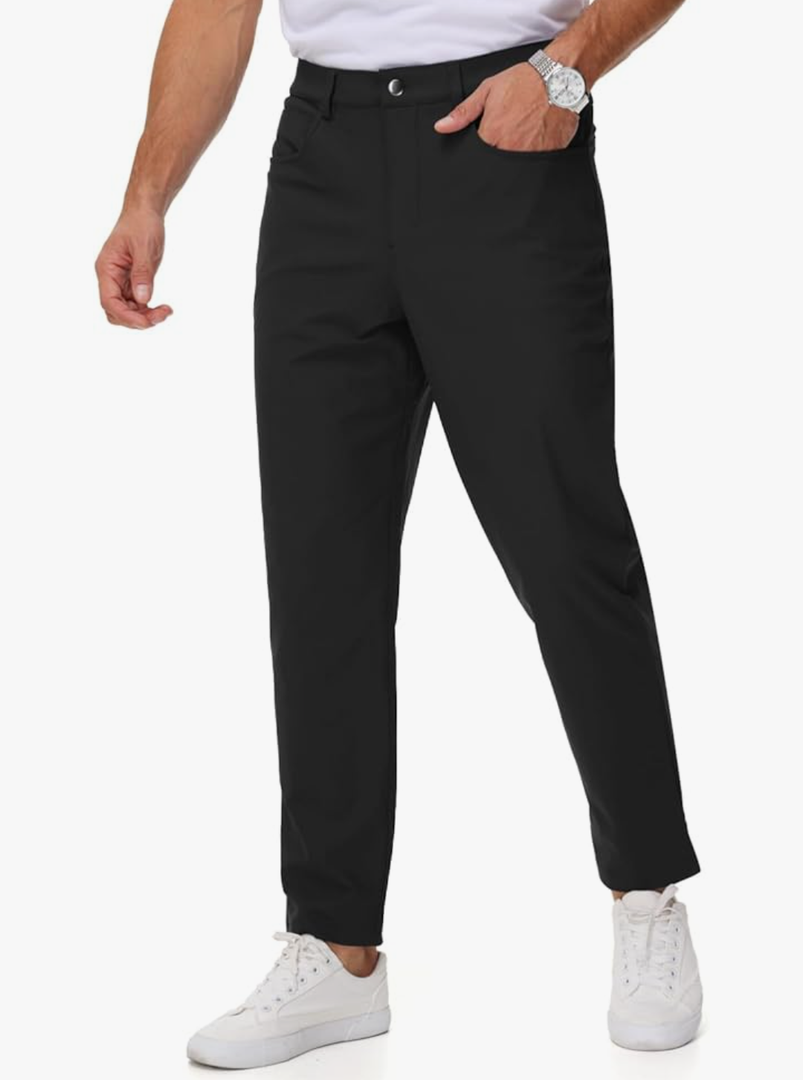 Old Navy Mens Golf Pants - Stretch Work Dress Casual Comfy Athletic Golfing Pants Quick Dry Lightweight with Pockets for Men Size 46x30, Black Old Navy Mens Golf Pants - Stretch Work Dress Casual Comfy Athletic Golfing Pants Quick Dry Lightweight with Pockets for Men Size 46x30, Black