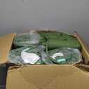 QILLOWAY Indoor/Outdoor High Back Chair Cushion,Spring/Summer Seasonal All Weather Replacement Cushions. (Dark Green)v