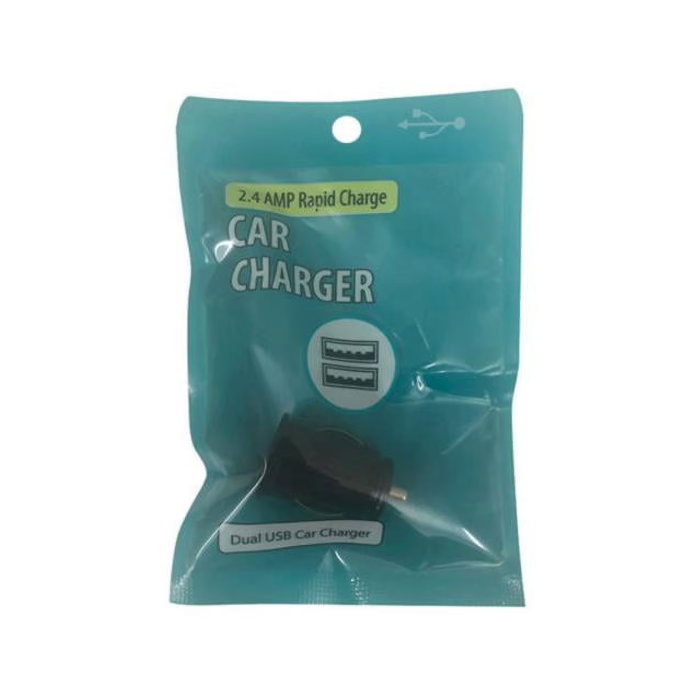 2.4AMP Rapid Charge Car Charger 2Pcs