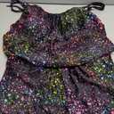 Summer Mae Swim Romper Women's One Piece Swimsuits with Pockets 2026 Blouson Modest Bathing Suits (Tie Dye Gradient Starry Sky), 12