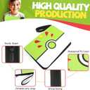 Collectible Trading Card Binder, 400 Pockets Card Holder with 50 Removable Sleeves, Portable Collection Binder Album Book Case Storage, Zipper Card Protective Sleeves for TCG, Sports Card (Friendly Green)