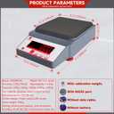 5000gx0.01g Precision Lab Scale Digital Scale Accurate Electronic Balance Toploading Laboratory Analytical Balance Industrial Counting Scale |for Laboratory, Industrial, Chemistry, Jewelry