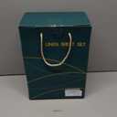 100% French Pure Linen Sheets Queen Size, Breathable, Soft and Durable Pure Linen Sheets, Anti-Tear Linen Bed Sheets, 16 Inch Deep Pocket - 4 PC (Navy Blue,Queen)