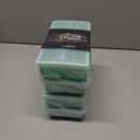 2 x GORILLA GRIP Slow Melting Large Silicone Ice Cube Tray for Freezer, 2 Pack, Easy to Push 8 Giant Square Cubes, Use for Cocktails, Iced Coffee, Water Bottle, Frozen Puree, Kitchen Bar Essentials, Mint