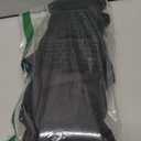 Gait Belt for Seniors, Transfer Belt with 6 Nylon Padded Handles, Medical Belt for Lifting Patients, Safety Gait Belt for Elderly Easy to Use Quick Release Buckle (Black, Short)