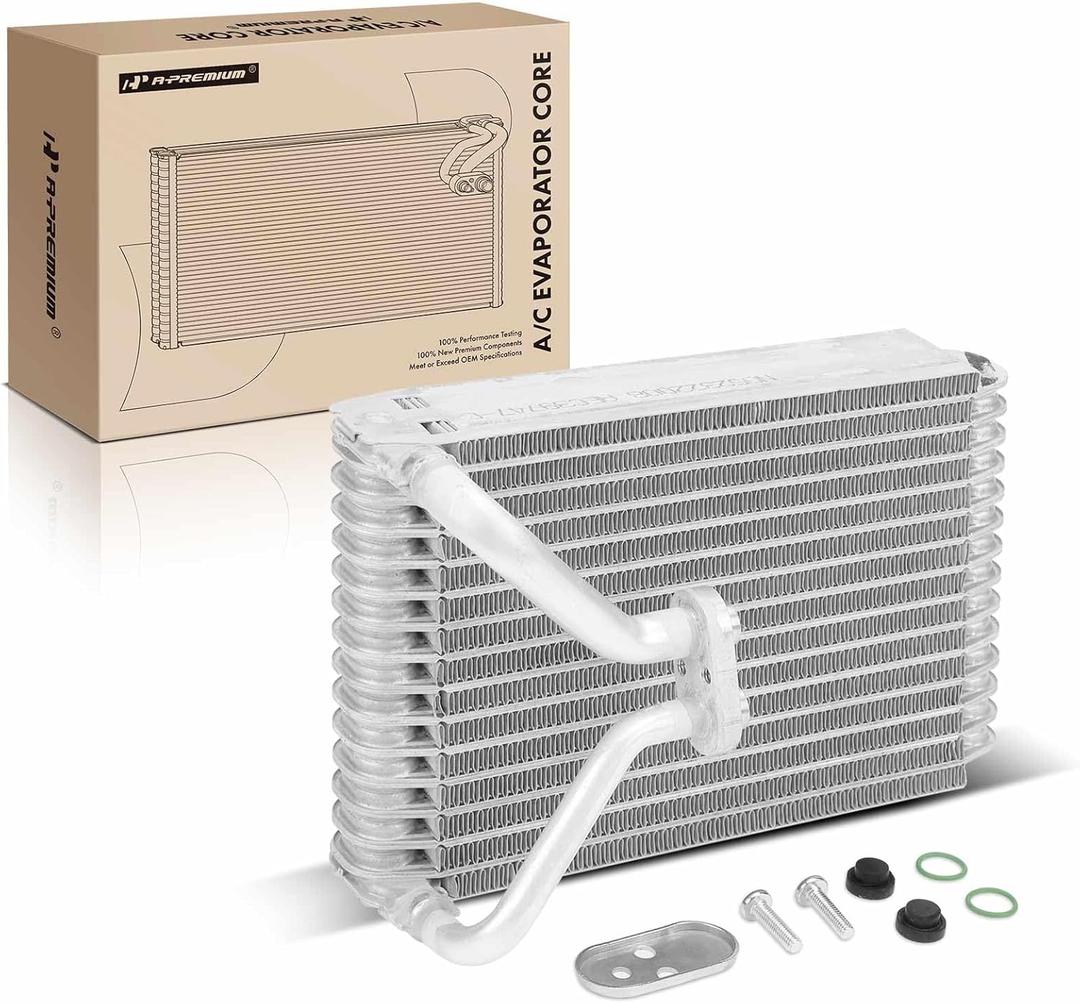 A-Premium Rear AC Evaporator Core Compatible with Hyundai Veracruz 2007-2012, with Pressing Plate