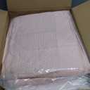 Kids Play Tent with Mat, Large Playhouse Tent Indoor Toddler Girl Tent with Pompoms Door Curtains, Princess Tents Children Play House for Girls Birthday Toy House Gift, Play Cottage (Pink)