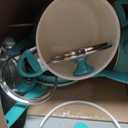 GreenPan Rio Healthy Ceramic Nonstick 15 Piece Cookware Pots and Pans Set, PFAS-Free, Dishwasher Safe, Turquoise