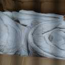 100% Cotton Oversized Bedspread Quilt Coverlet Set, 128"x120", Extra Wide Super King