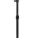 Viozon Small Side Table,Laptop Floor Stand,22.4"~37.4" Height Adjustable,Sofa Table Round,Diameter 15",Hallway,Sofa Bed Side,Dinning